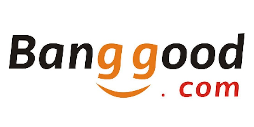 Banggood-Logo auf weißem Hingergrund