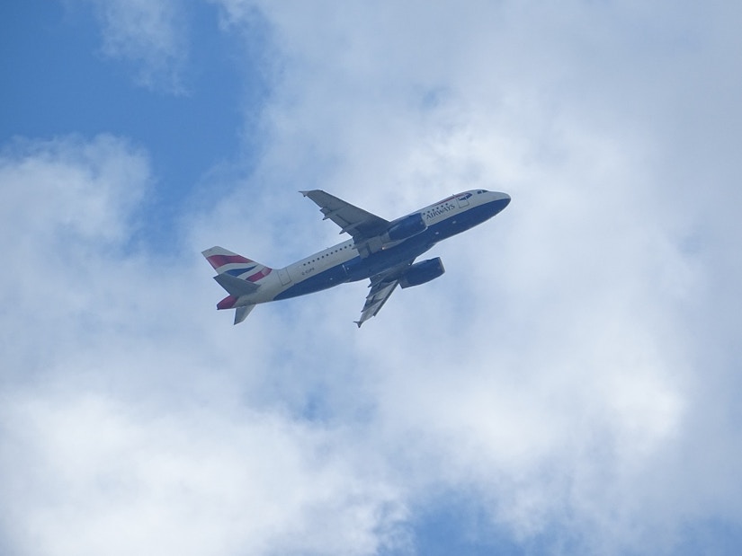 Flugzeug von British Airways