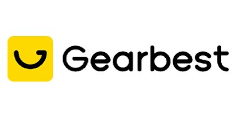 Gearbest-Logo auf weißem Hintergrund