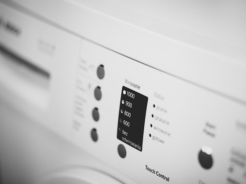 Display und Bedienfunktion von einer Waschmaschine