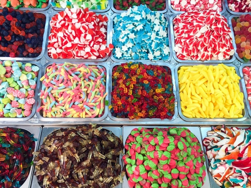 Verschiedene bunte Süßigkeiten