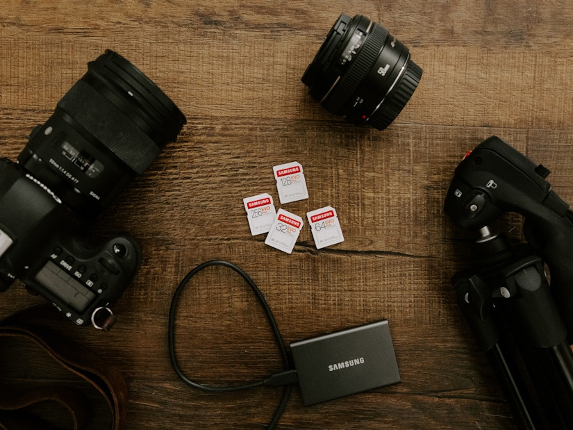 Kamera und Memory Cards